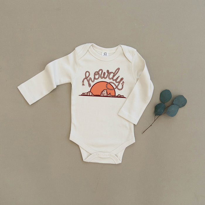 Howdy Western Organic Baby Onesie®