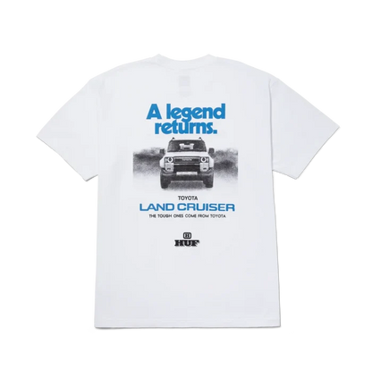 Huf Legends Return Tee White