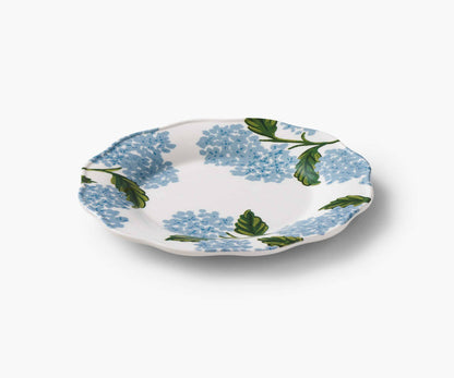 Hydrangea Melamine Dessert Plates.