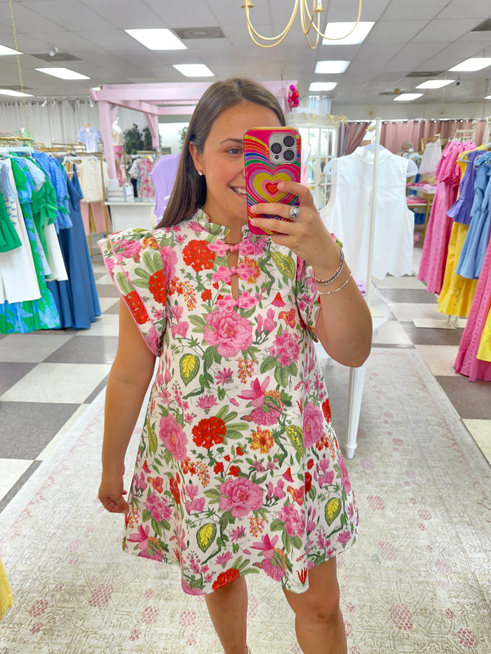 In Full Bloom Mini Dress