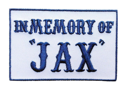 In Memory of Jax Biker Patch