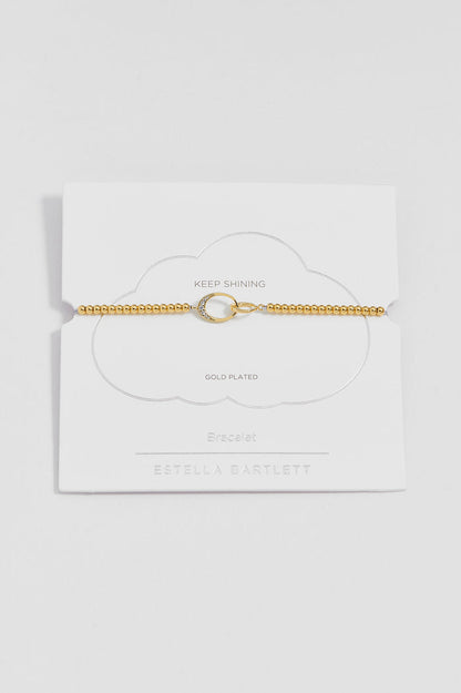 Interlinked CZ Ovals Louise Bracelet