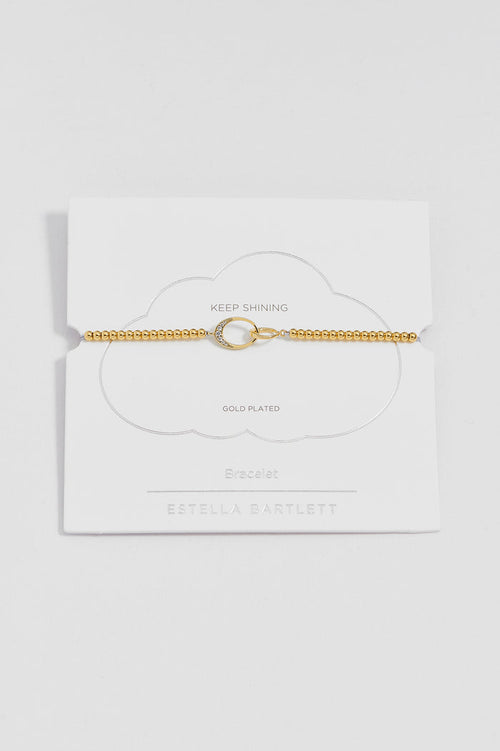 Interlinked CZ Ovals Louise Bracelet