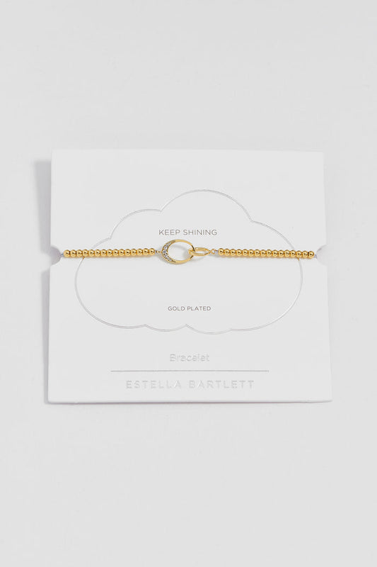 Interlinked CZ Ovals Louise Bracelet