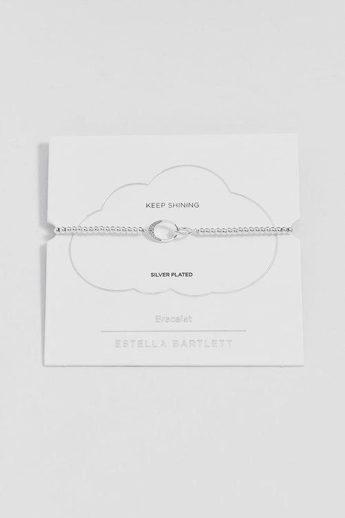 Interlinked CZ Ovals Louise Bracelet