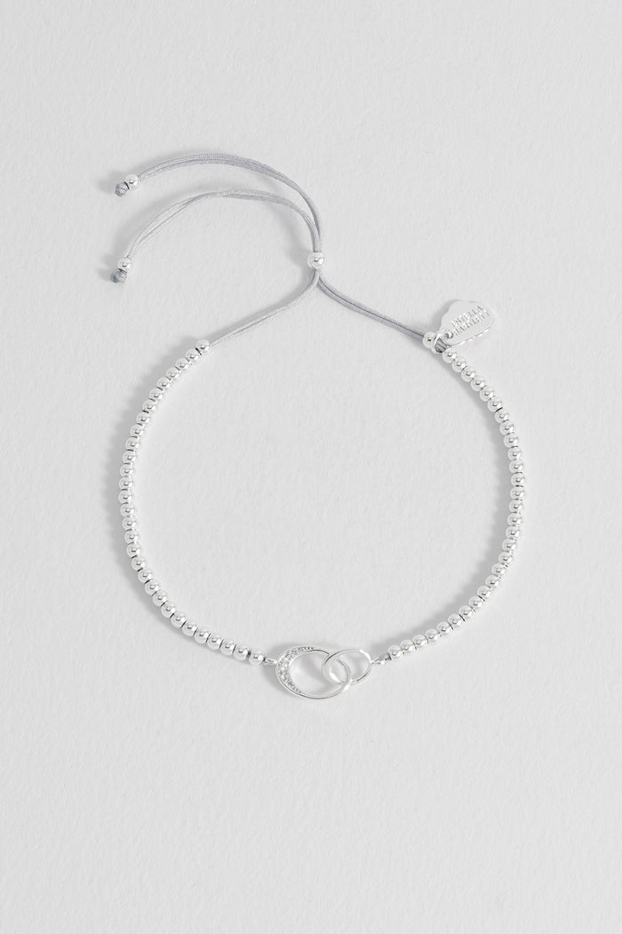 Interlinked CZ Ovals Louise Bracelet