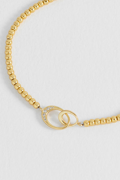 Interlinked CZ Ovals Louise Bracelet