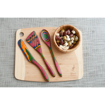 Island Bamboo Mini Utensils: Rainbow