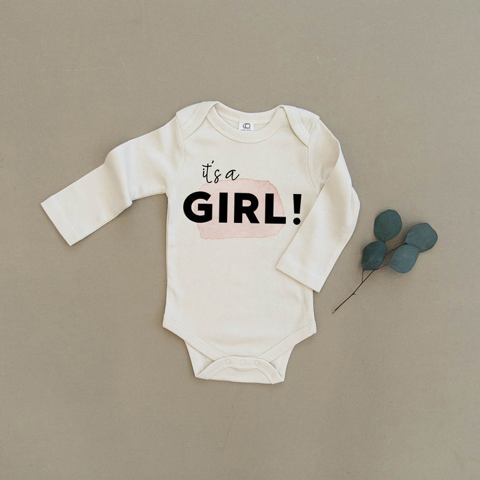 It's a Girl Organic Baby Onesie®
