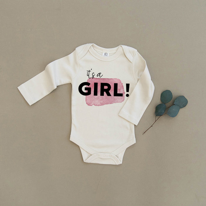 It's a Girl Organic Baby Onesie®