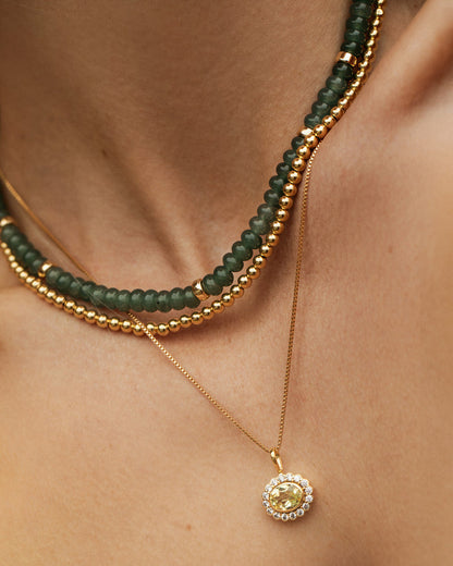 Jade Gemstone Necklace