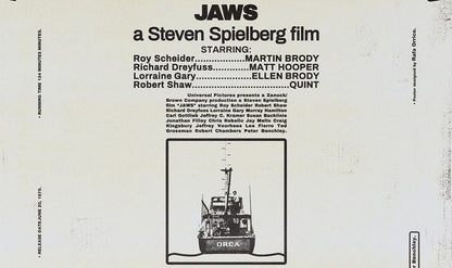 Jaws Poster