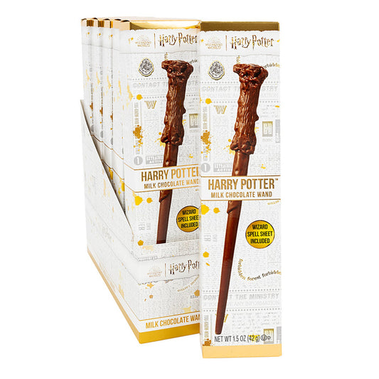 Jelly Belly Harry Potter Chocolate Wand Candy - 12 Count