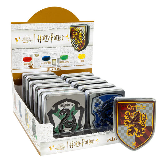 Jelly Belly Harry Potter Crest Tin Jelly Beans Candy - 24 Count