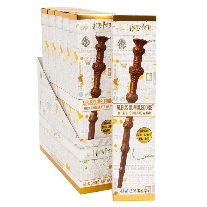Jelly Belly Harry Potter Dumbledore Chocolate Wand - 12 Count