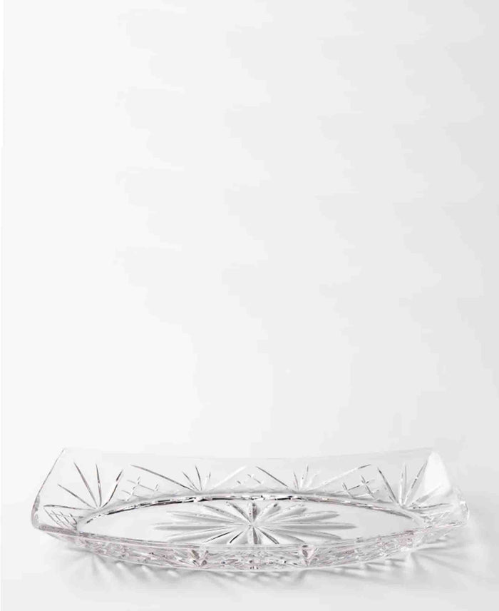 Jenna Clifford Paris Oval Tray - Clear