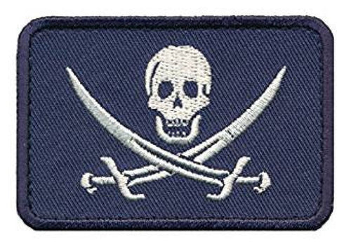 Jolly Roger Pirate Flag Patch