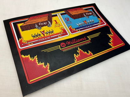 Joust Upright CPO - Control Panel Overlay