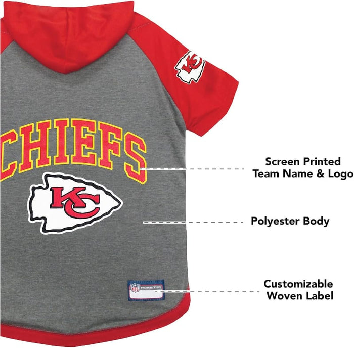Kansas City Chiefs Hoody Dog Tee