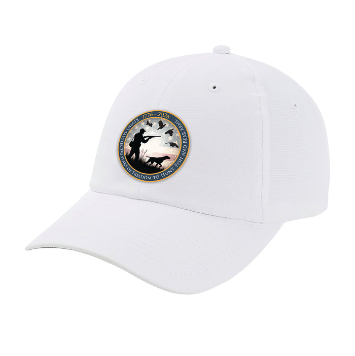 Kevin's 250 Years Of Freedom Performance Cap-Men's Accessories-White-Kevin's Fine Outdoor Gear & Apparel