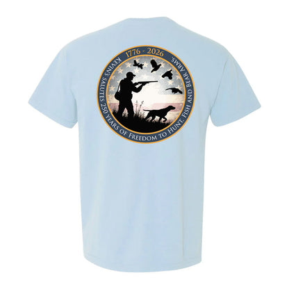 Kevin's 250 Years Of Freedom Short Sleeve T-Shirt-Men's Clothing-Chambray-S-Kevin's Fine Outdoor Gear & Apparel