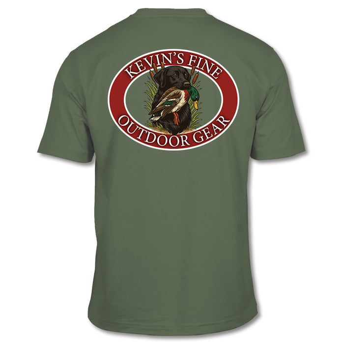 Kevin's Vintage Lab Ring Short Sleeve T-Shirt-Men's Clothing-Kevin's Fine Outdoor Gear & Apparel