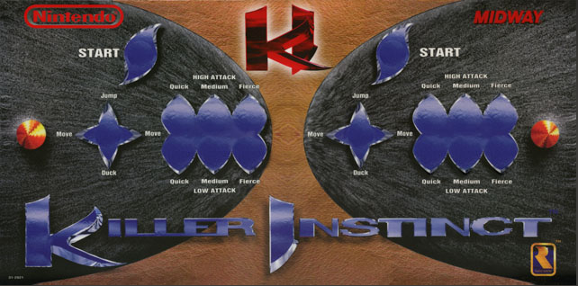 Killer Instinct CPO - Control Panel Overlay - Escape Pod Online