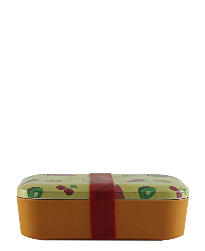 Kitchen Life Bamboo Lunch Box - Orange