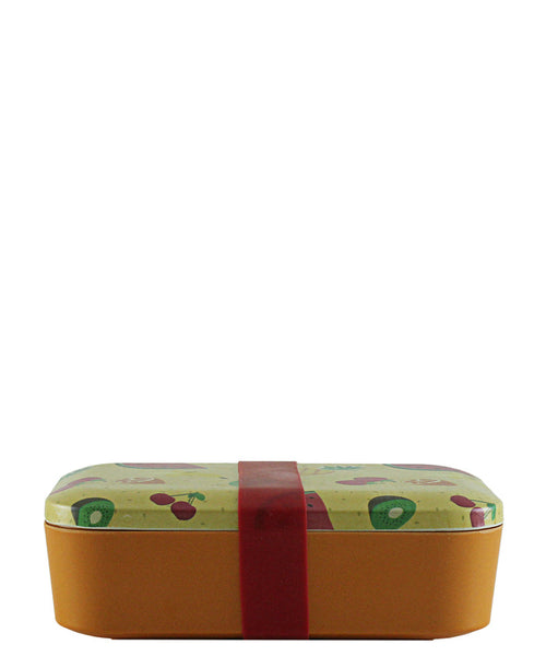 Kitchen Life Bamboo Lunch Box - Orange