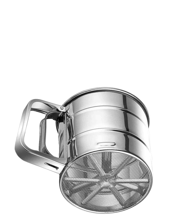 Kitchen Life Stainless Steel Flour Sifter - Silver