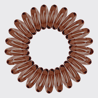 Kitsch Spiral Hair Ties 8 Pack - Brunette