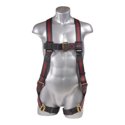 KStrong® Kapture™ Elite 5-Point Full Body Harness, Dorsal D-ring, MB Legs - L-XL (ANSI)