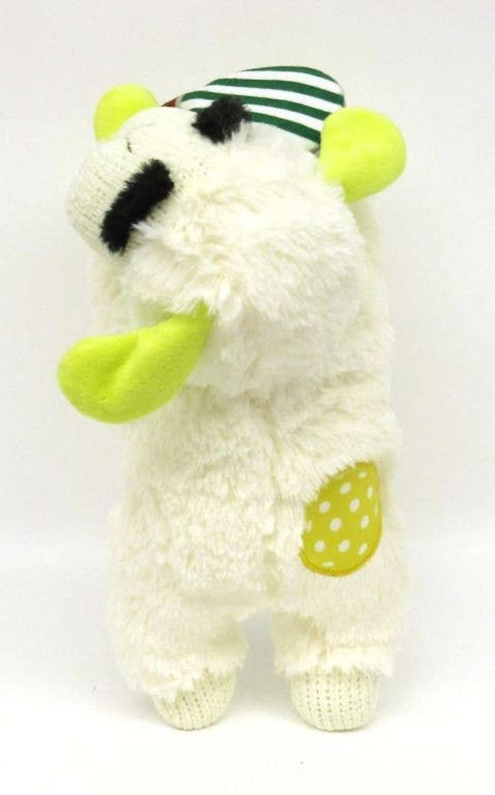 Multipet Dog Toys Lamb Chop Pickleball Plush Squeaky Dog Toy - 10.5"