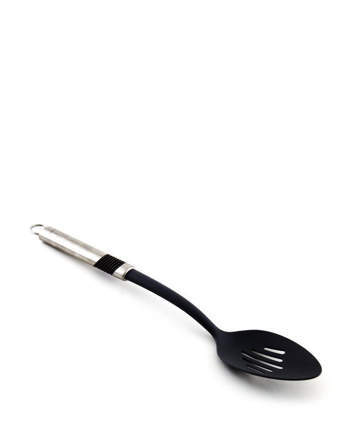 Legend Nylon Slotted Spoon - Black