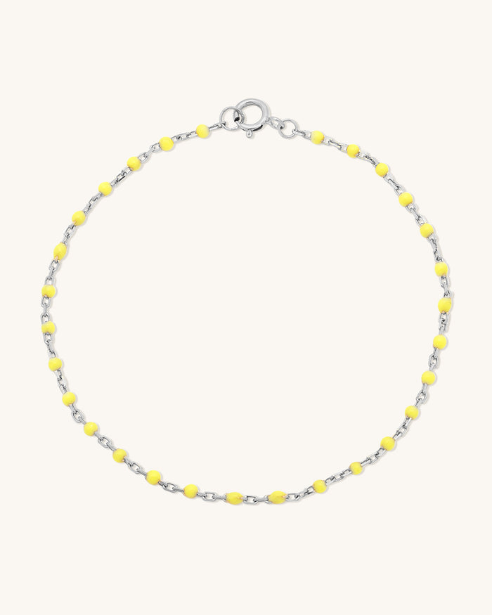 Lemon Candy Chain Anklet