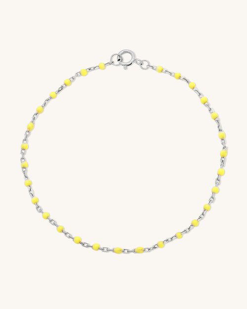 Lemon Candy Chain Anklet
