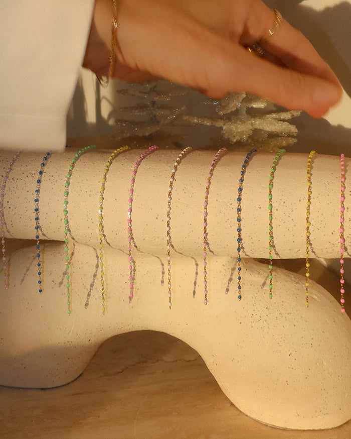 Lemon Candy Chain Anklet