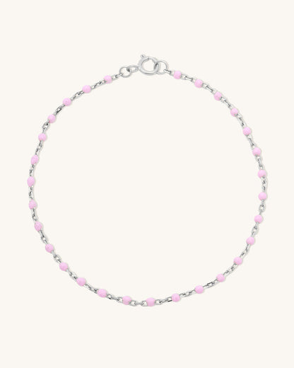Lilac Candy Chain Anklet
