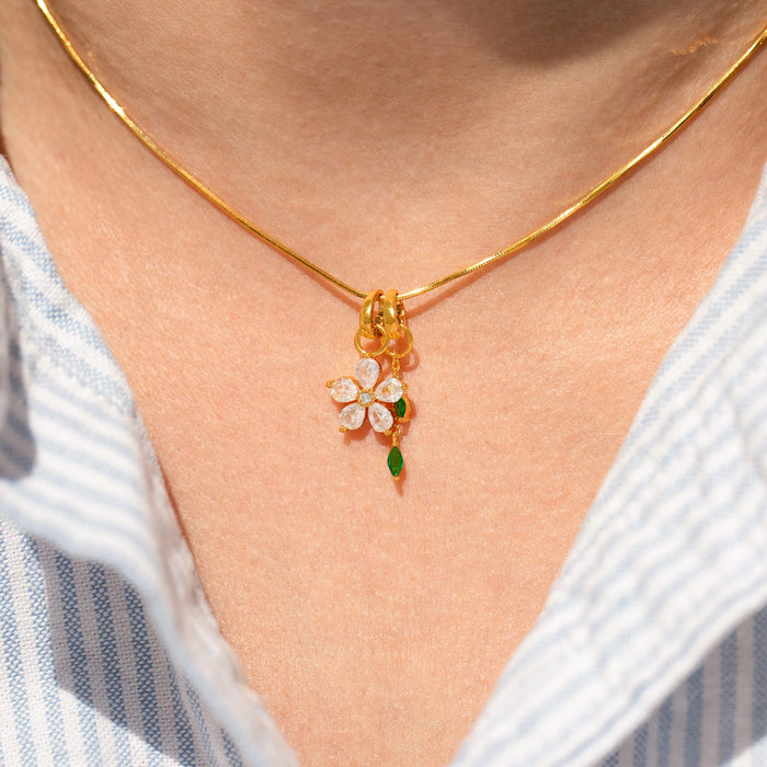 Little Gem Charm Necklace