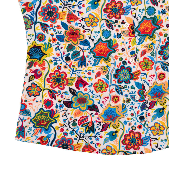 RSVLTS RSVLTS Women's Short Sleeve Shirt Lush Summer Daydream – Women's KUNUFLEX Short Sleeve Shirt Lush Summer Daydream – Women's KUNUFLEX Short Sleeve Shirt