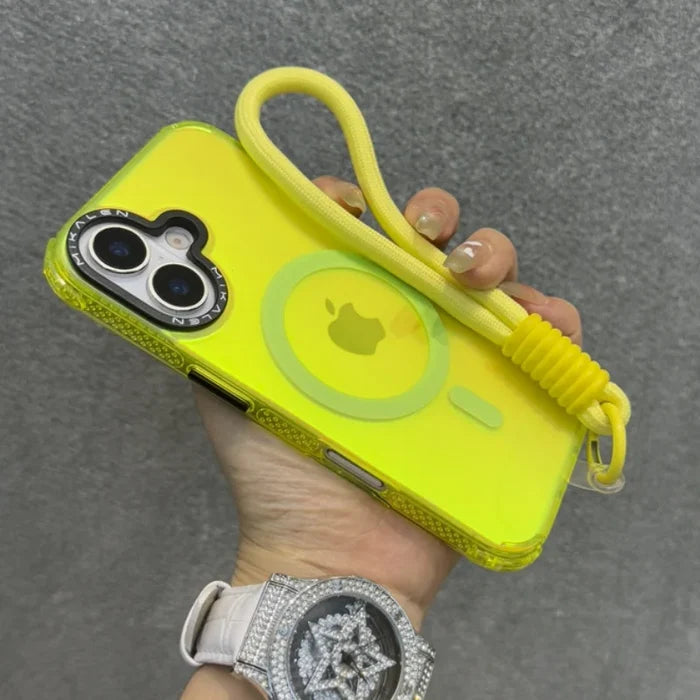 Yellow / Case & Strap / iPhone 16 Pro Max