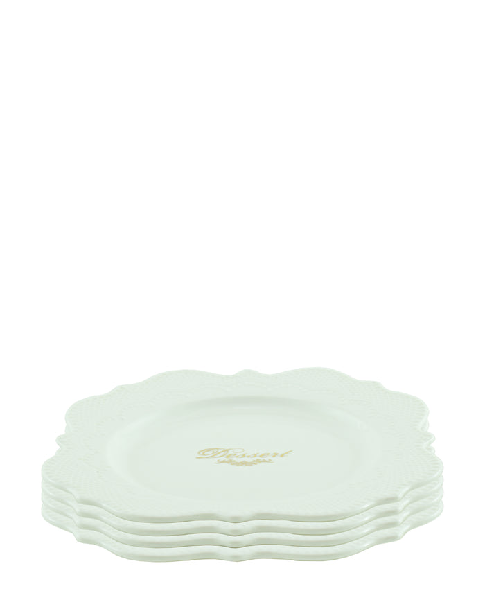 Maison Chic Dessert Plate 4 Piece