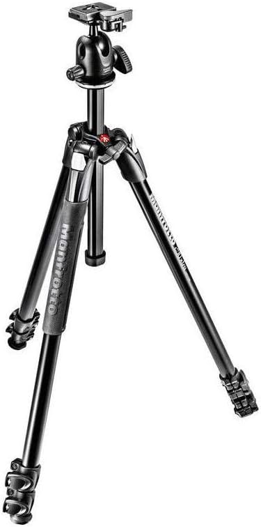 Manfrotto 290 Xtra 3Section Aluminum Tripod With 496 Ball Head