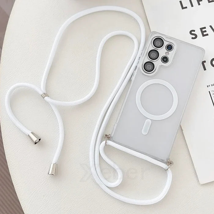 White / Case & Strap / Galaxy S22 Ultra 5G