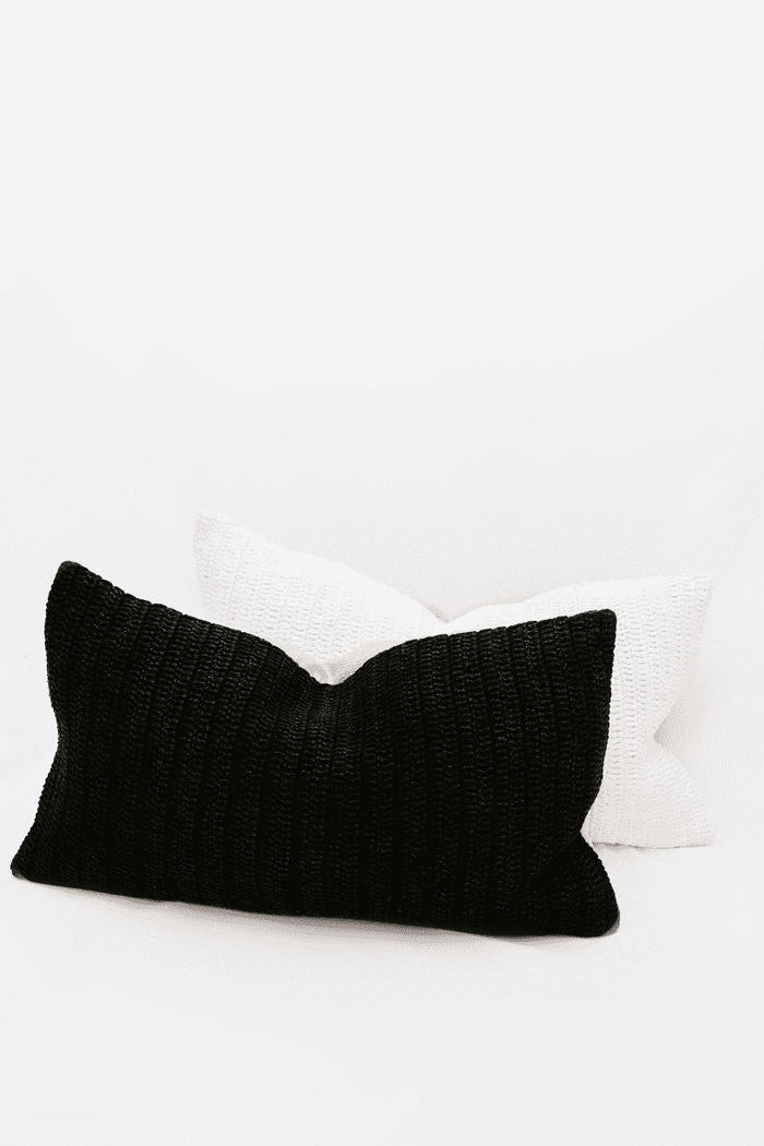 Maverick Lumbar Pillow - Ivory - 14"x26"