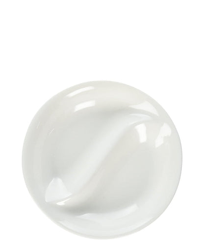 Maxwell & Williams Basic Round Divided Sauce Bowl 10cm - White