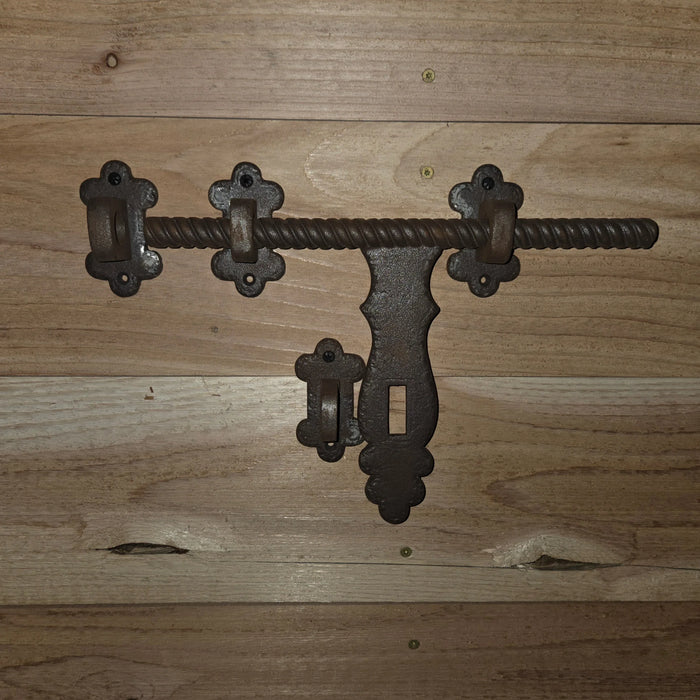 Mediterranean Iron Latch - Old West Iron