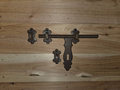 Mediterranean Iron Latch - Old West Iron