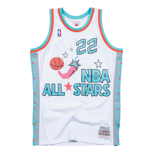 Men's Houston Rockets Mitchell & Ness HWC Clyde Drexler 1996 All-Star Swingman Jersey