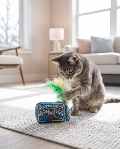 Haute Diggity Dog Haute Diggity Dog - Meowwife Sardines Catnip Toy with Feathers